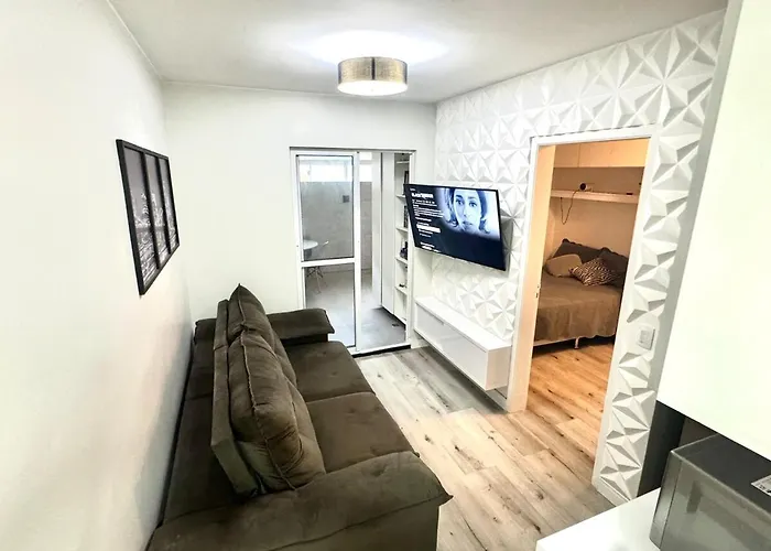 Conforto E Estilo, Apto 1Q Completo Com Cinema